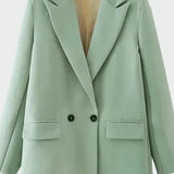 Oversized Coat with Modern Lines