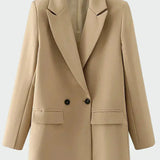 Oversized Coat with Modern Lines
