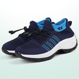 Ambulo Orthopaedic Fabric Shoes - Navy Blue