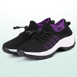 Ambulo Orthopaedic Shoes Fabric - Purple Black