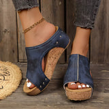 Sofia - Lumi Stud Wedges