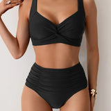 Emília - High-Waisted Summer Swimsuit