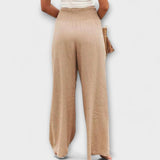 Thearya - Loose Casual Linen Trousers