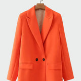 Oversized Coat with Modern Lines