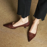 Anok High Heels in Authentic Leather