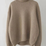 Zoey - Oversized High Neck Sweater