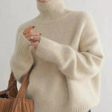 Zoey - Oversized High Neck Sweater