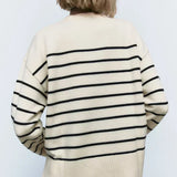 Louise - Striped Couture Sweater