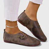 Lydia - Women's Orthopaedic Loafers in Soft Suede