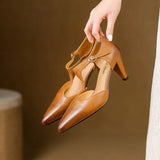 Genuine Leather High Heels Triana