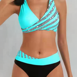 Vera - Printed Bikini in Warm Tones