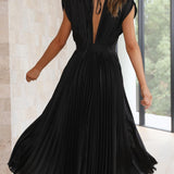 Isla | Elegant Pleated Dress