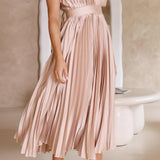 Isla | Elegant Pleated Dress