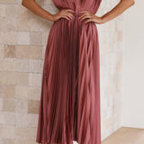 Isla | Elegant Pleated Dress