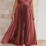 Isla | Elegant Pleated Dress