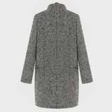 CHELSEA™ | LONG CHECKED COAT