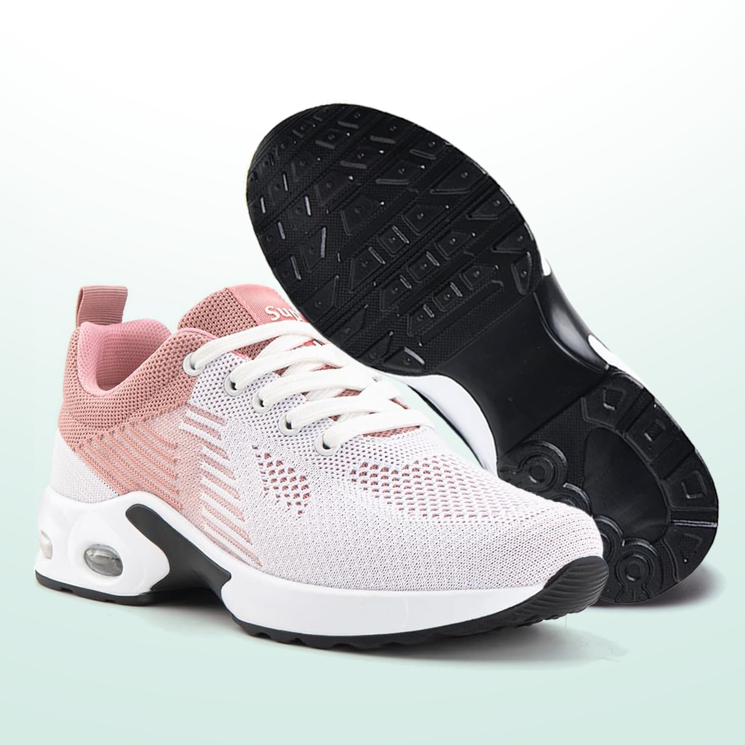 WalkMora Orthopaedic Shoes - White Pink