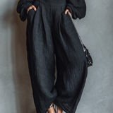 Carmen | Off-Shoulder Set with Wide Trousers
