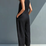 Carmen | Minimalist Sleeveless Jumpsuit