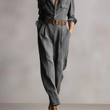 Carmen | elegant checkered jumpsuit