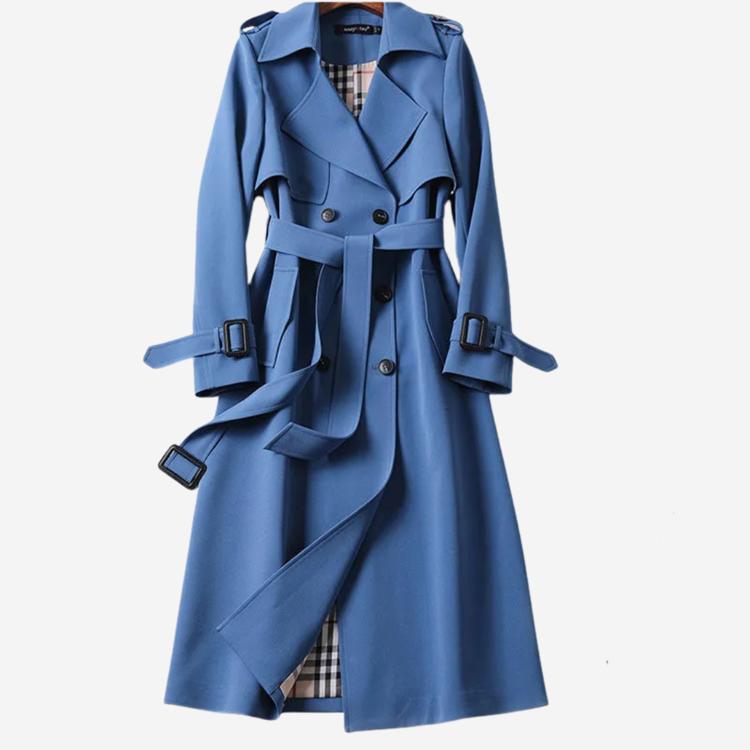 LEVIANA™ – Iconic Trench Coat with Timeless Elegance