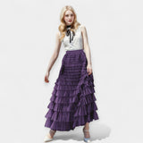Elegant Tulle Detail Skirt