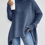 Paola - HIGH NECK MAXI JUMPER