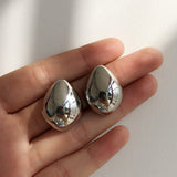 Metallic Drop Earrings
