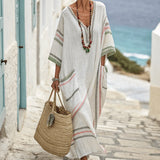 Caftan Dress "Colette" – Pastel Harmony