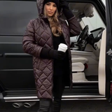 Martina | Elegant Padded Down Jacket with Hood