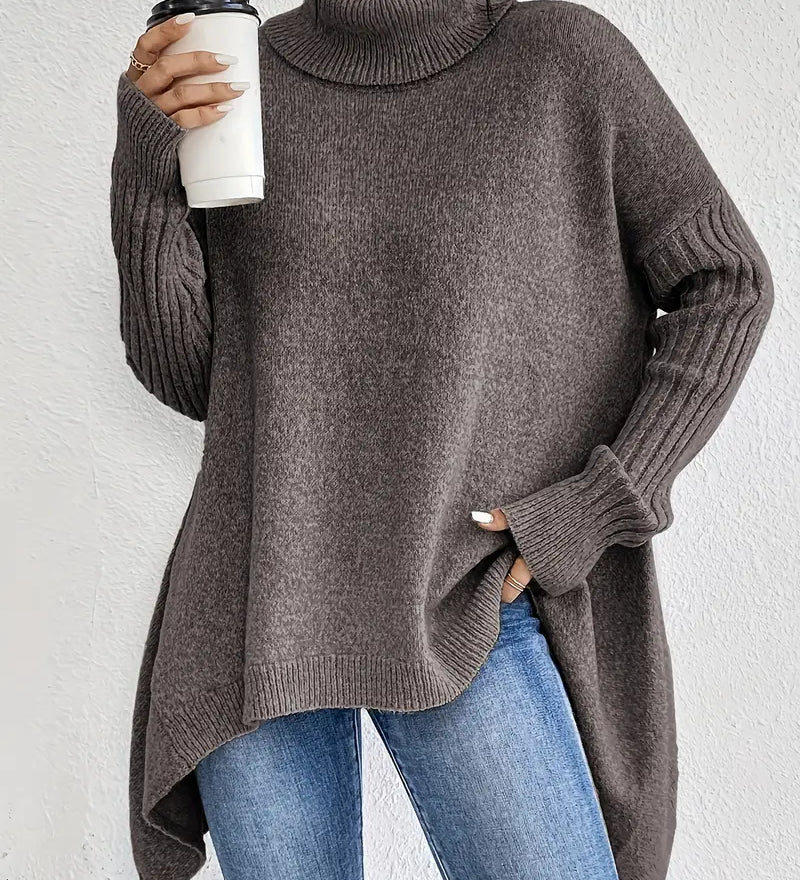 Paola - HIGH NECK MAXI JUMPER