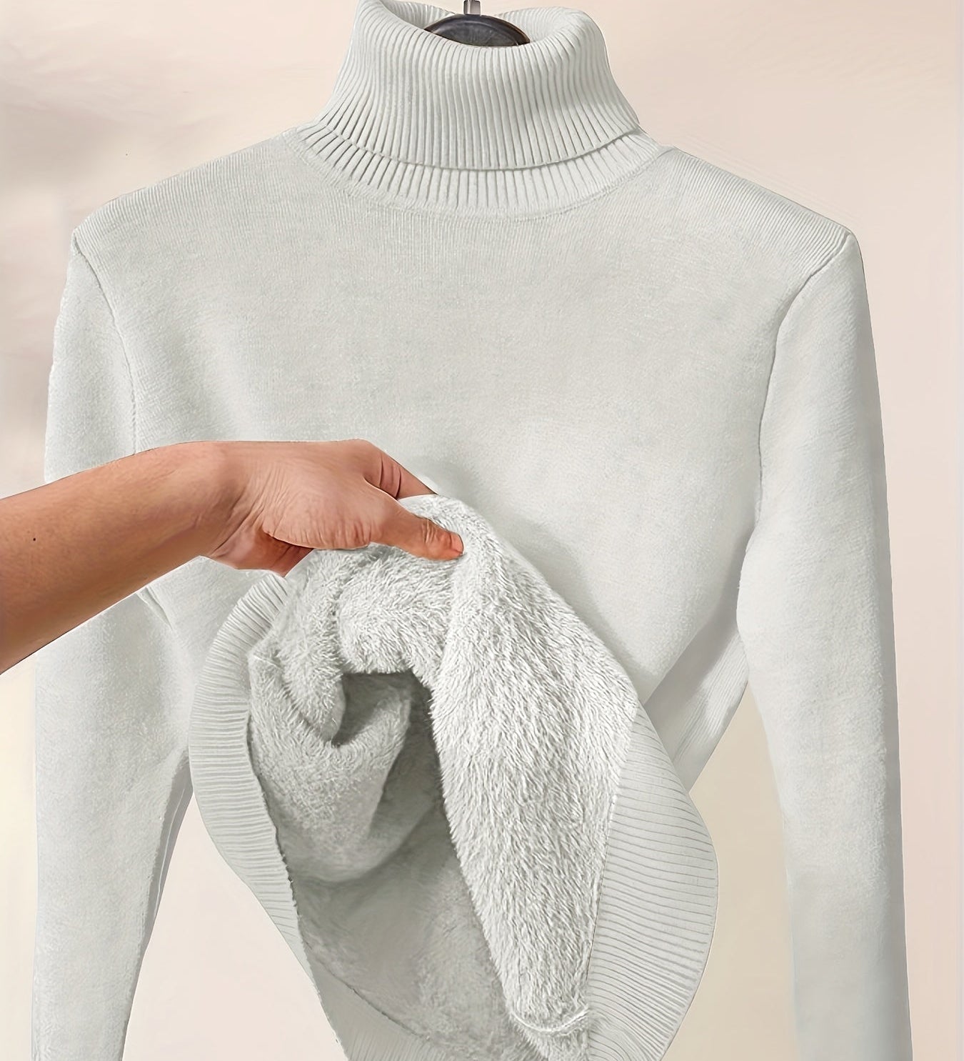 Zoe - Soft High Neck Sweater
