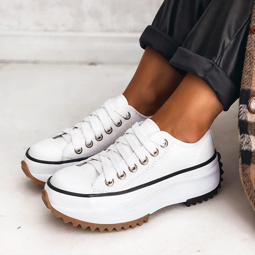 Elina Comfortable Shoes with Thick Heel Urban Style