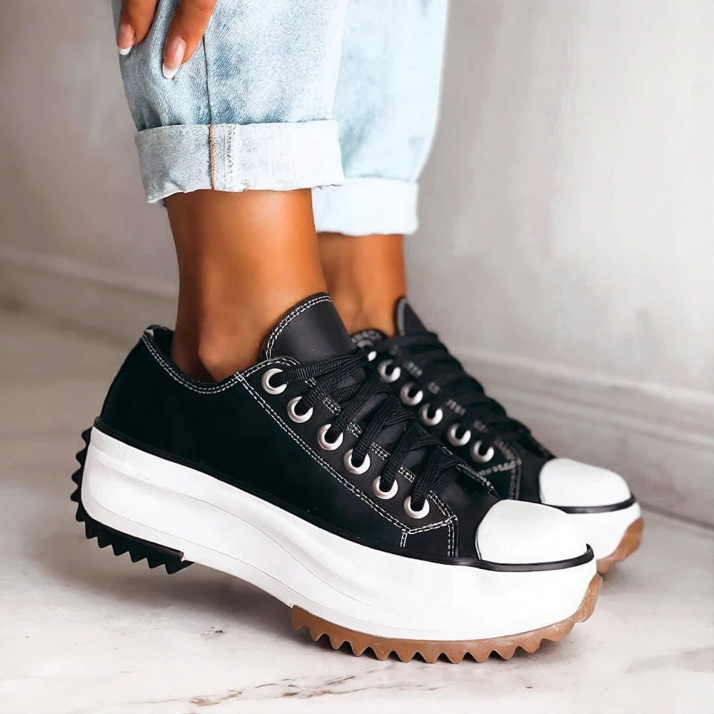 Elina Comfortable Shoes with Thick Heel Urban Style