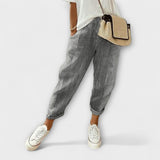 Sanne - Comfortable Striped Trousers