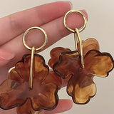 Flower Drop Earrings