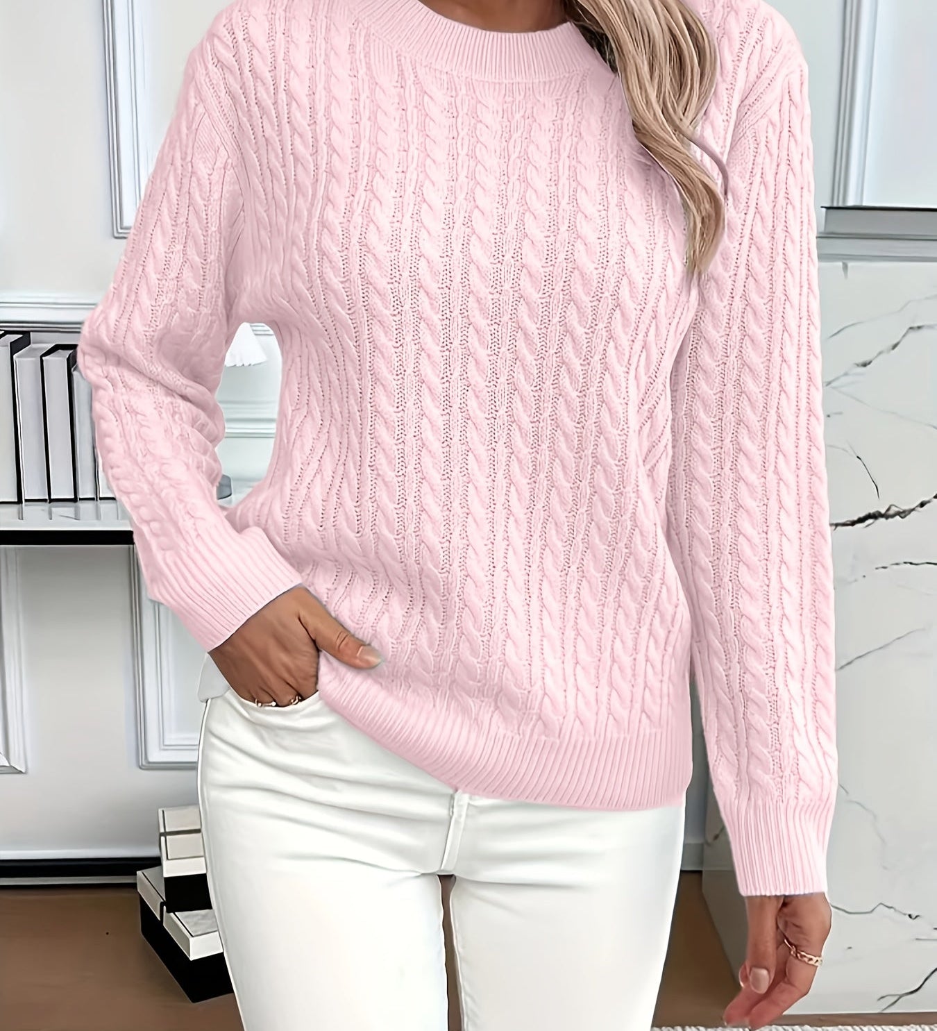 Bernila – Cable Knit Sweater
