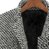 CHELSEA™ | LONG CHECKED COAT