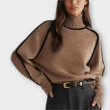 Emilie - Soft and Elegant High Neck Sweater