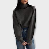 Emilie - Soft and Elegant High Neck Sweater