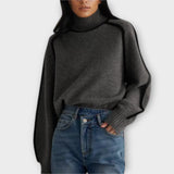 Emilie - Soft and Elegant High Neck Sweater