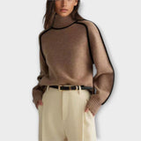 Emilie - Soft and Elegant High Neck Sweater