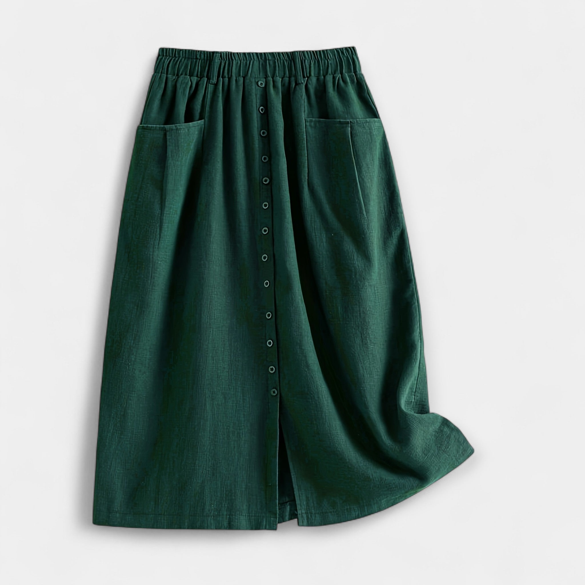 Midi Skirt with Wash