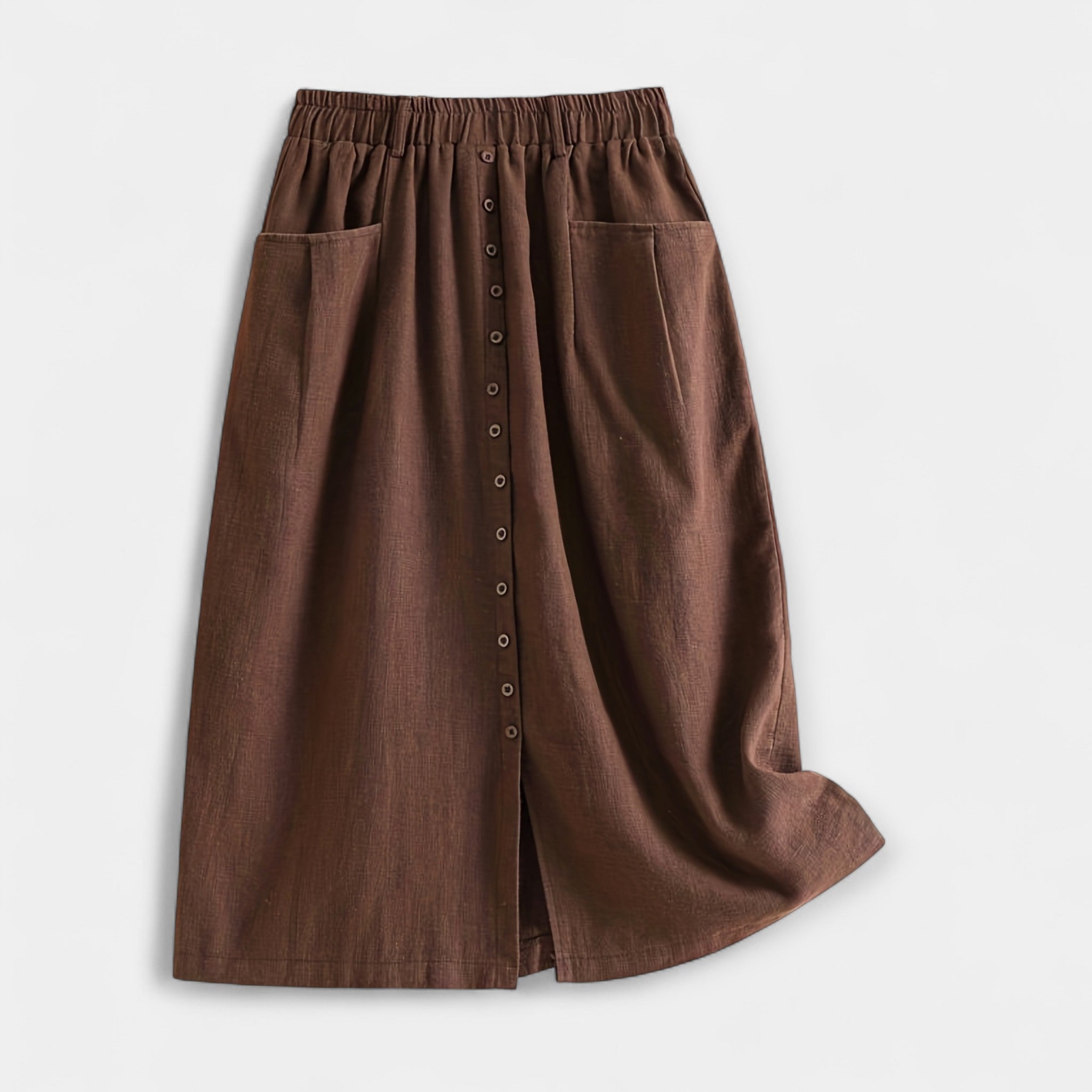 Midi Skirt with Wash