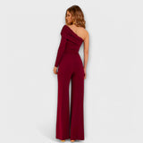 Fiona | Elegant One-Shoulder Jumpsuit