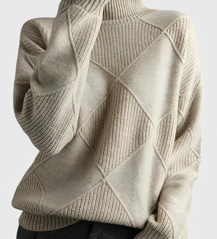 Jasmine Cashmere High Neck Jumper