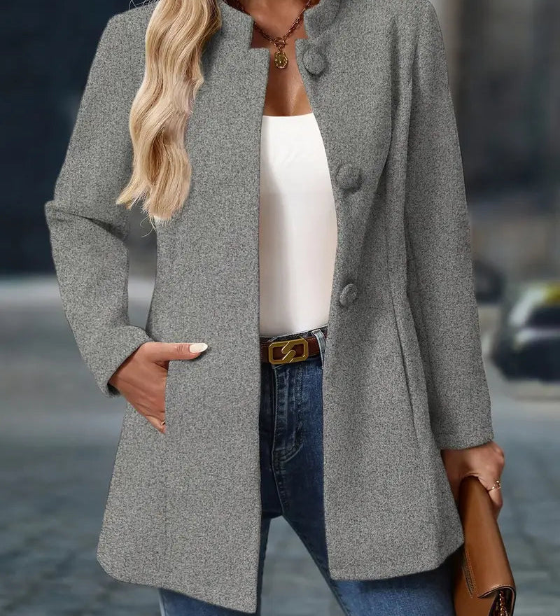 Sofia | Women's Winter Coat with Buttons