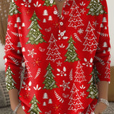 Sofía | Christmas Sweater with Buttons