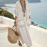 Caftan Dress "Geneviève" – Dazzling Riviera