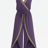 Donatila Mono Unique with Golden Details and Open Leg